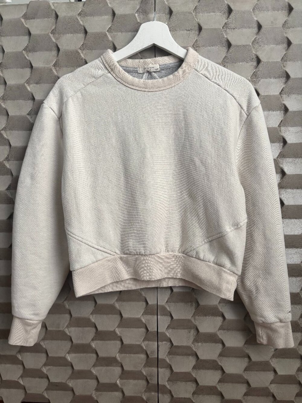 Rag&Bone City Organic Cotton Terry Sweatshirt